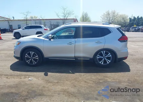 2017 Nissan Rogue Sl из США, поврежденный, VIN JN8AT2MV3HW284671